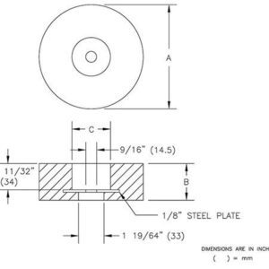 Flanged Disc Anodes